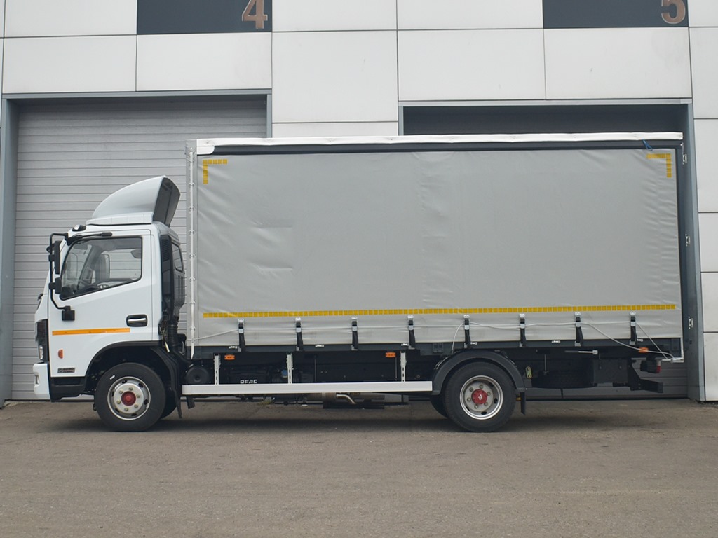 Бортовой тентованный фургон с шторой DongFeng Z80L